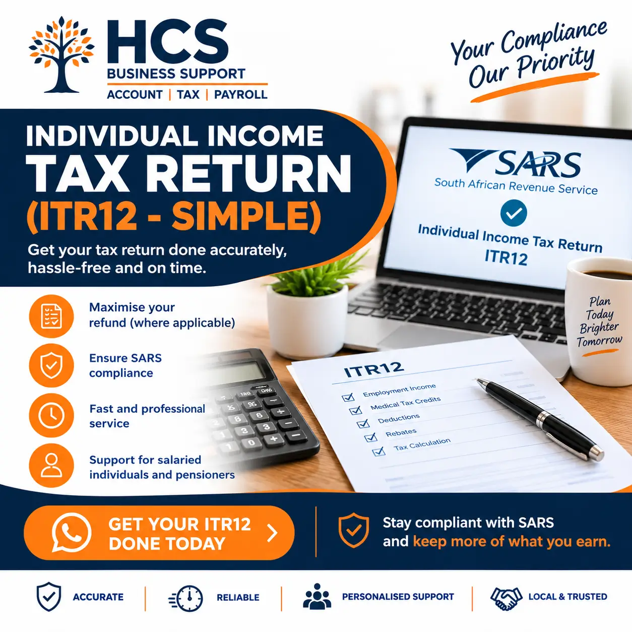 Individual Income Tax Return Submission (ITR12 - Simple)