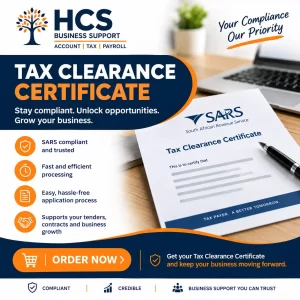 Tax Clearance Certificate Application (TCS Pin)
